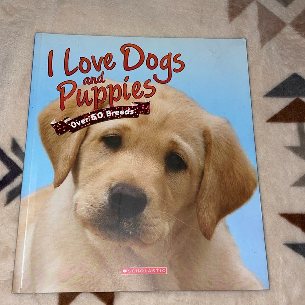 I Love Dogs & Puppies Book